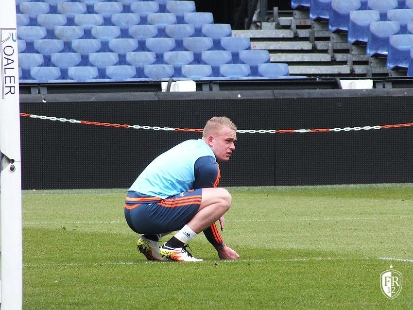 Zaterdagmiddag training