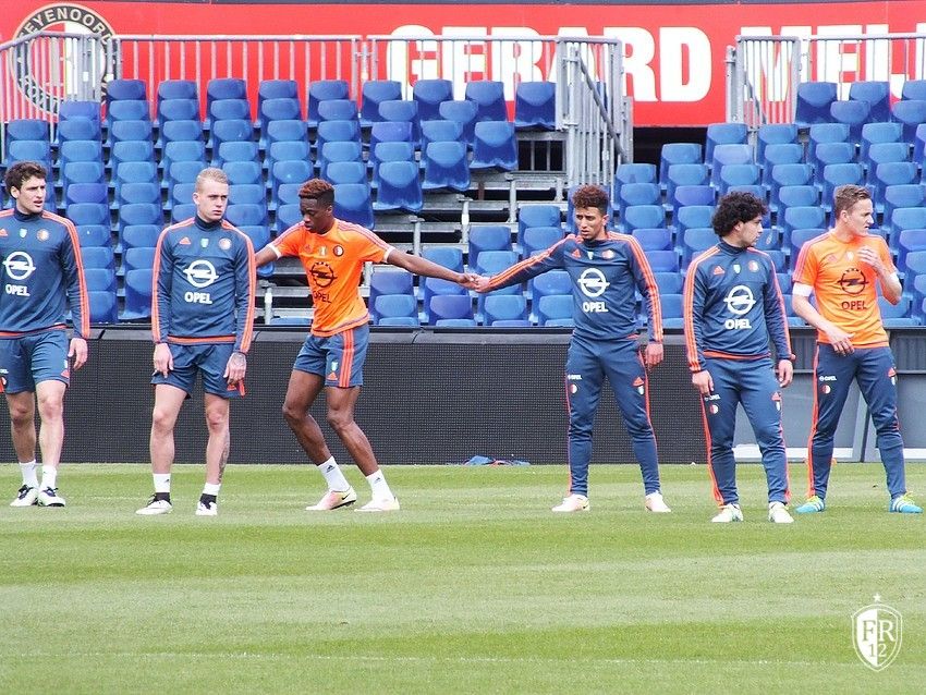 Zaterdagmiddag training