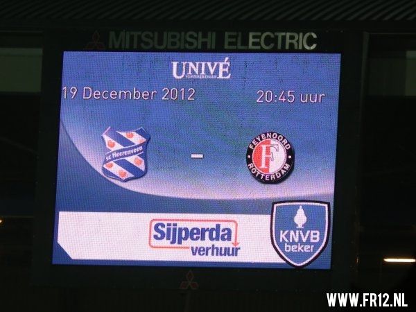 SC Heerenveen - Feyenoord