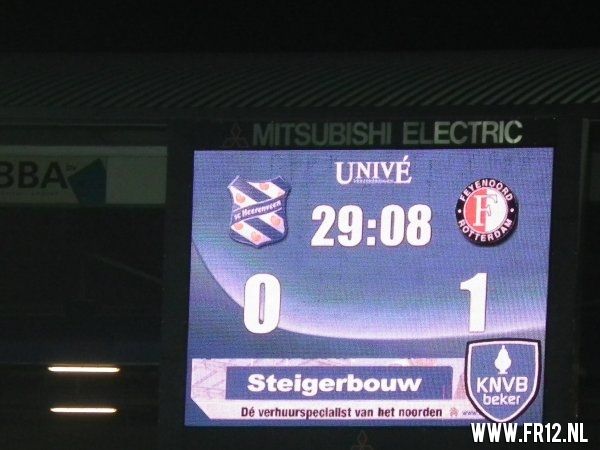 SC Heerenveen - Feyenoord