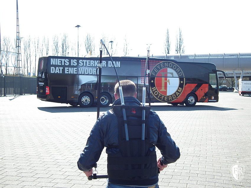 Presentatie nieuwe spelersbus