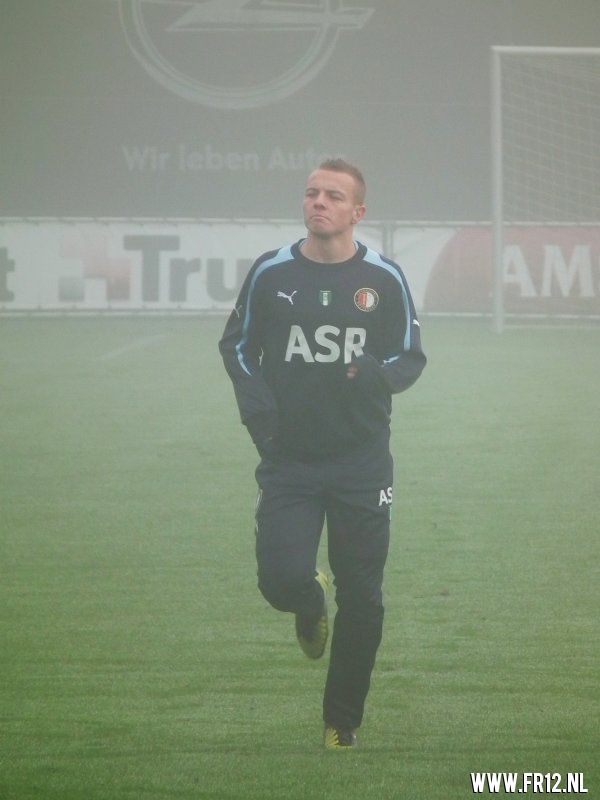 Zaterdag ochtend training.