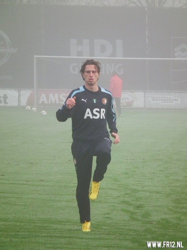 Zaterdag ochtend training.