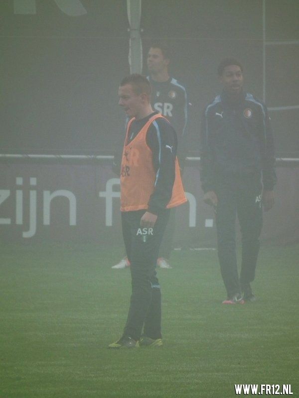 Zaterdag ochtend training.