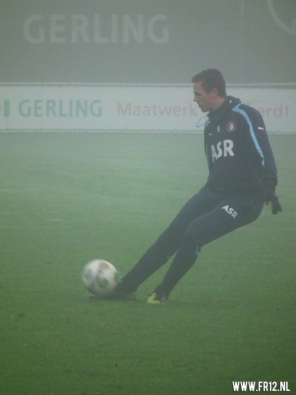 Zaterdag ochtend training.