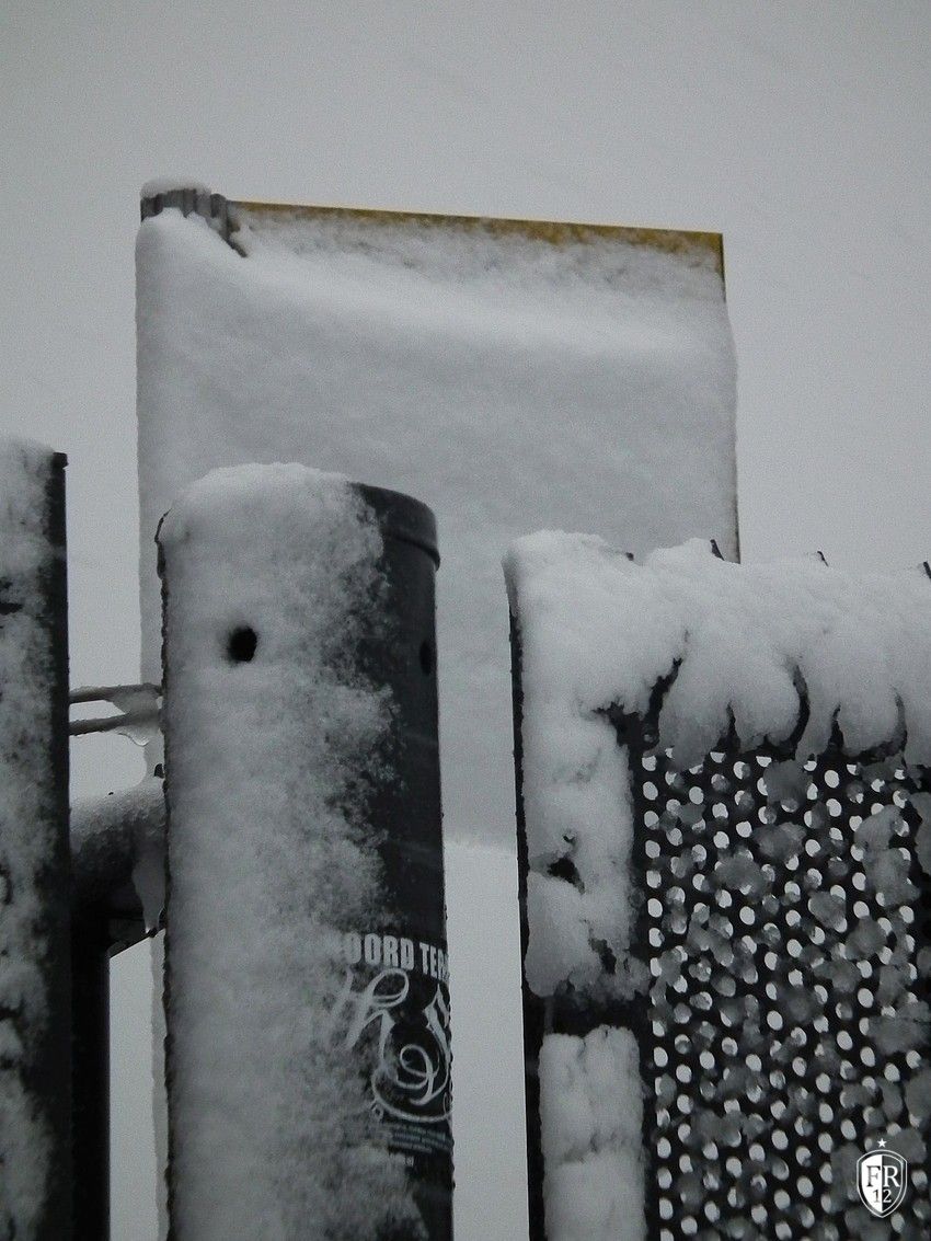 De Kuip in winterkleuren