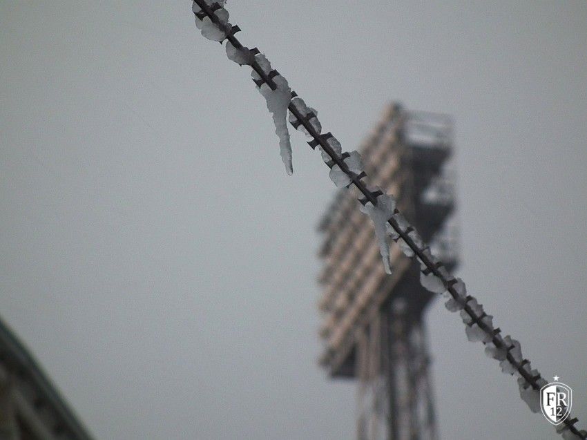 De Kuip in winterkleuren