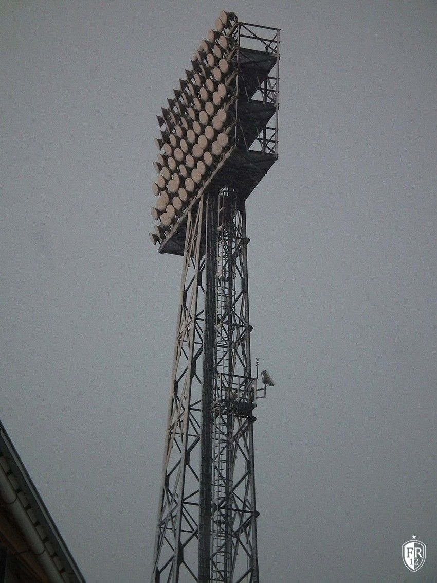 De Kuip in winterkleuren