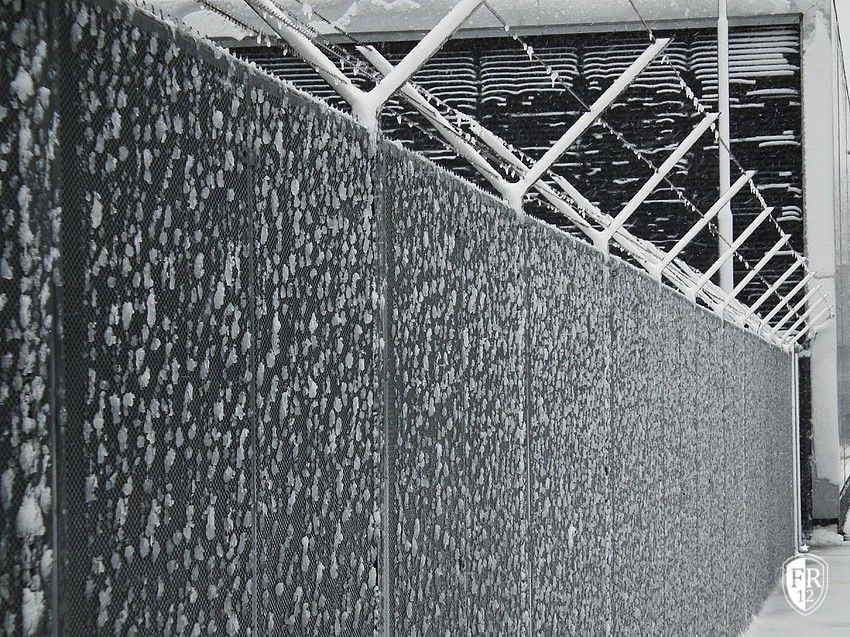 De Kuip in winterkleuren