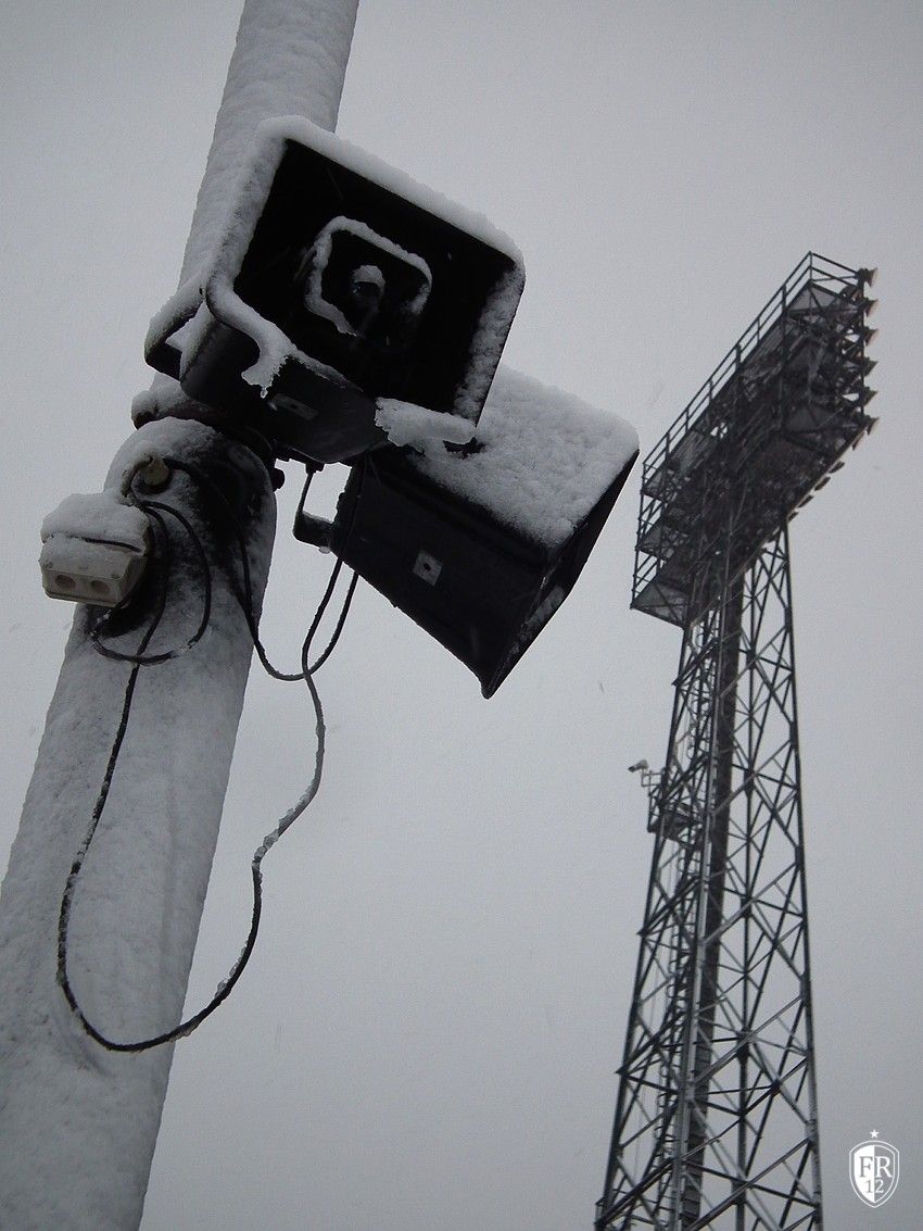 De Kuip in winterkleuren