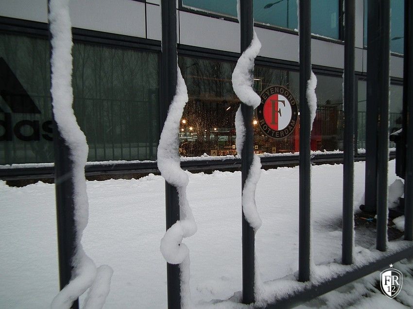 De Kuip in winterkleuren