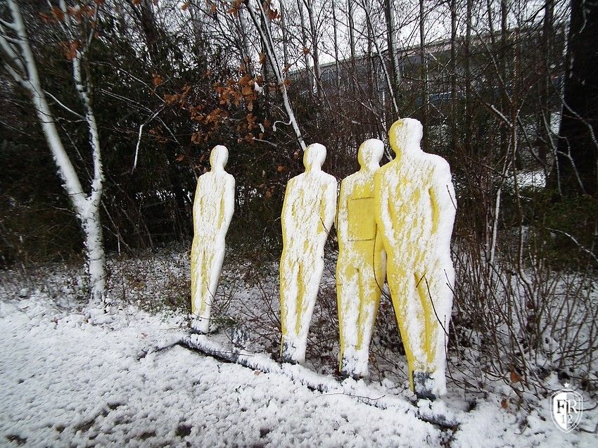 De Kuip in winterkleuren
