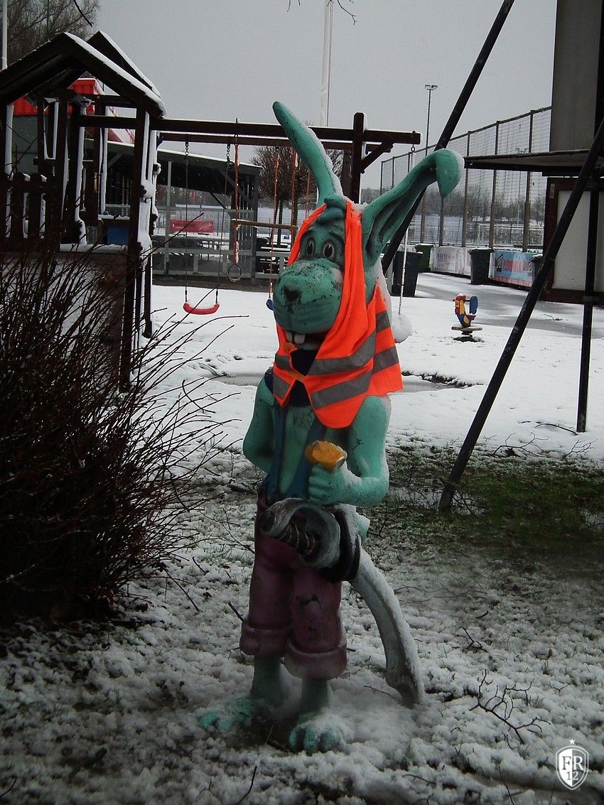 De Kuip in winterkleuren