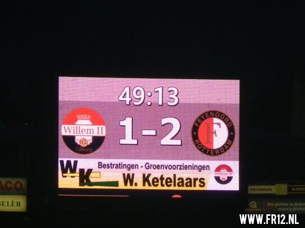 Willem II - Feyenoord