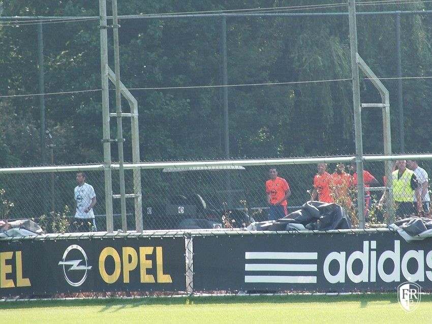 Kuyt's eerste training