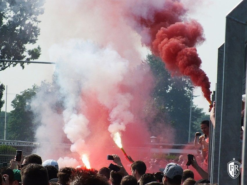 Kuyt's eerste training