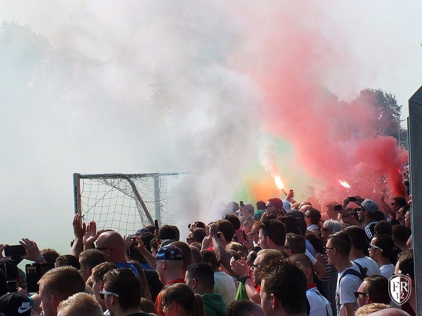 Kuyt's eerste training