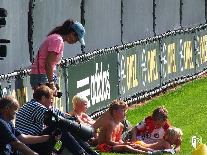 Kuyt's eerste training
