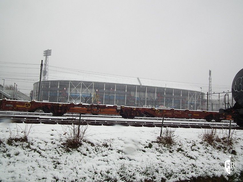 De Kuip in winterkleuren