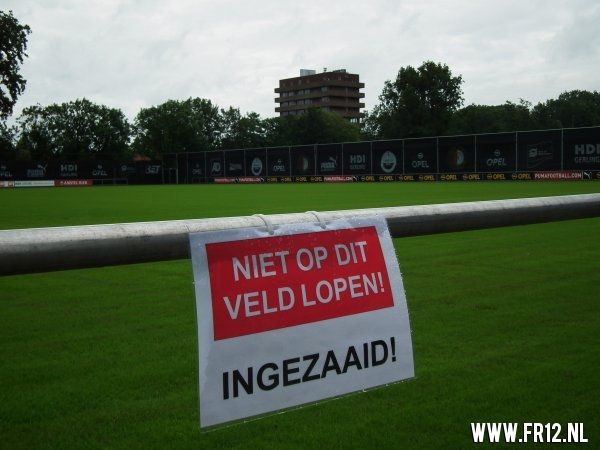 Zaterdag ochtend training