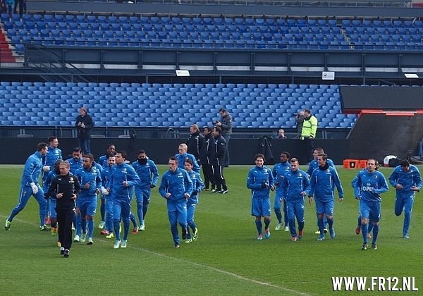 Laatste training voor o2o in een sfeervolle kuip