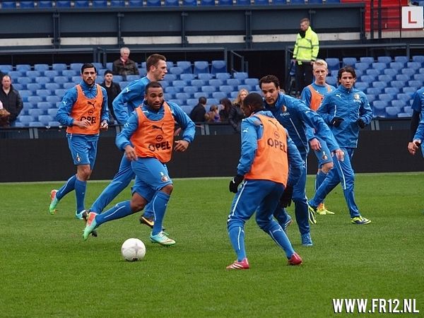 Laatste training voor o2o in een sfeervolle kuip