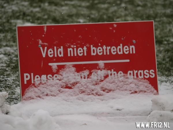 Training 04-12-2010 (sneeuw)