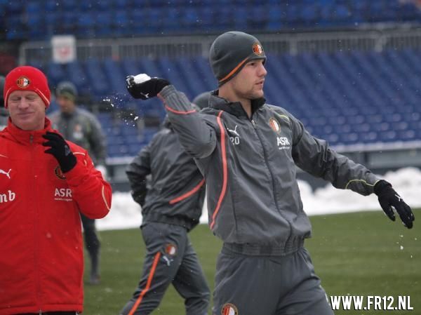 Training 04-12-2010 (sneeuw)