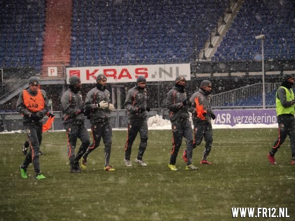 Training 04-12-2010 (sneeuw)
