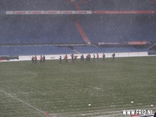 Training 04-12-2010 (sneeuw)