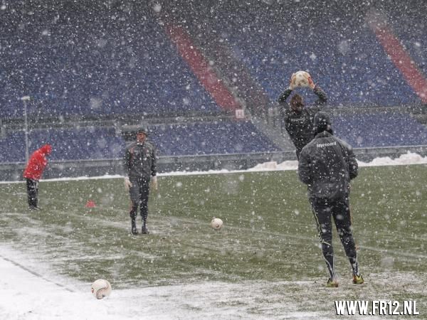 Training 04-12-2010 (sneeuw)