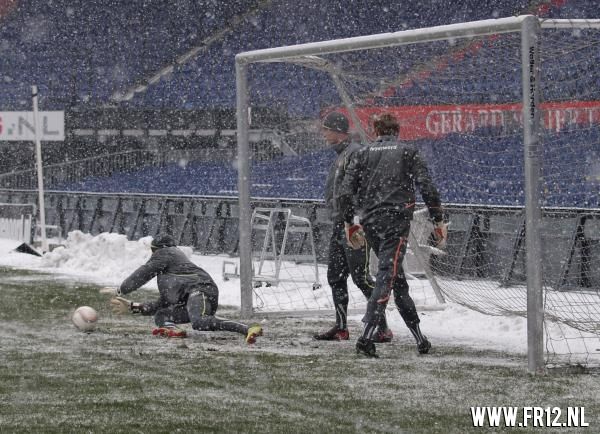 Training 04-12-2010 (sneeuw)