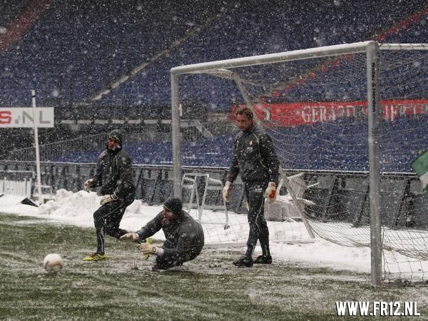 Training 04-12-2010 (sneeuw)