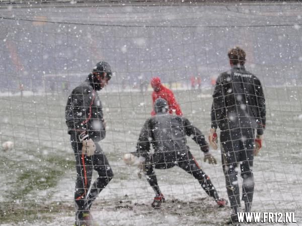 Training 04-12-2010 (sneeuw)