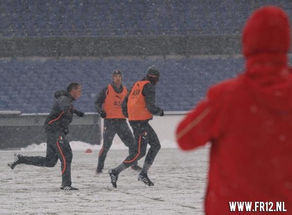 Training 04-12-2010 (sneeuw)