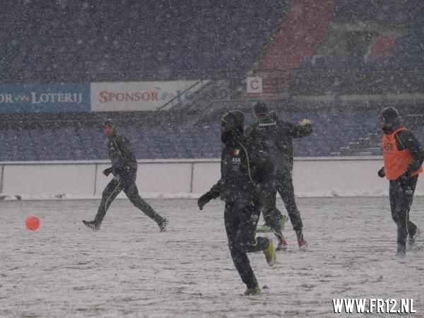 Training 04-12-2010 (sneeuw)