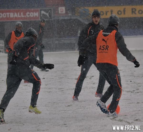 Training 04-12-2010 (sneeuw)