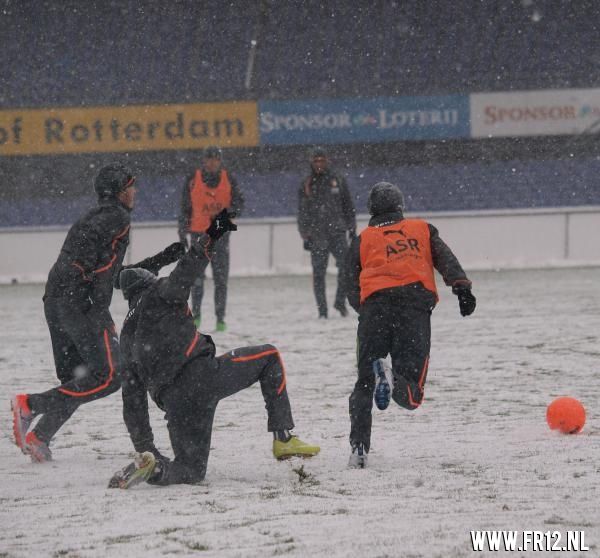Training 04-12-2010 (sneeuw)