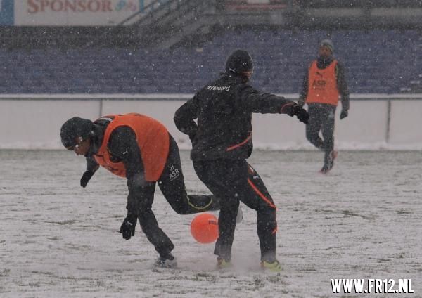 Training 04-12-2010 (sneeuw)