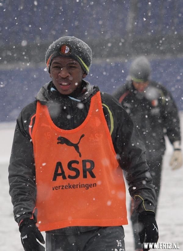Training 04-12-2010 (sneeuw)