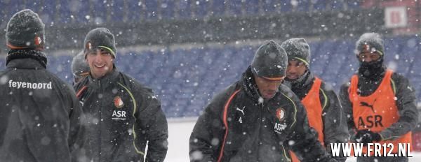 Training 04-12-2010 (sneeuw)