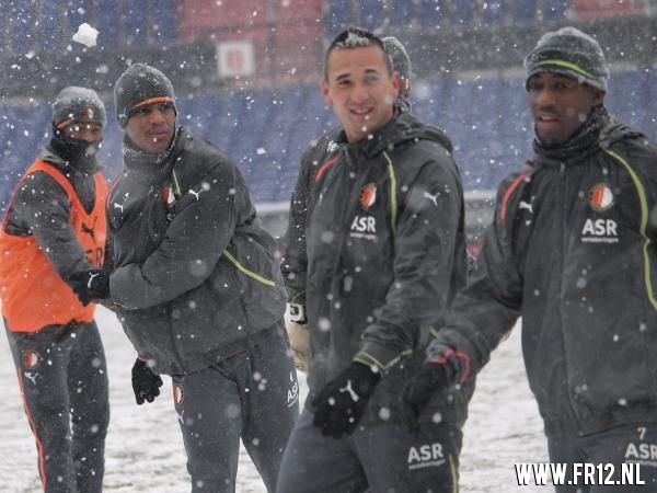 Training 04-12-2010 (sneeuw)
