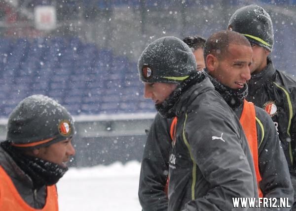 Training 04-12-2010 (sneeuw)