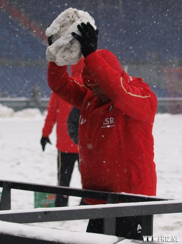 Training 04-12-2010 (sneeuw)