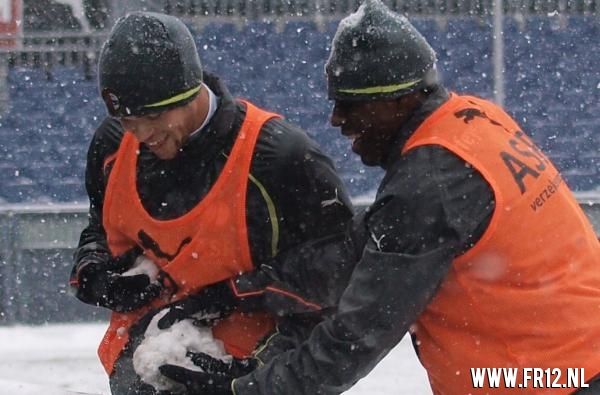 Training 04-12-2010 (sneeuw)