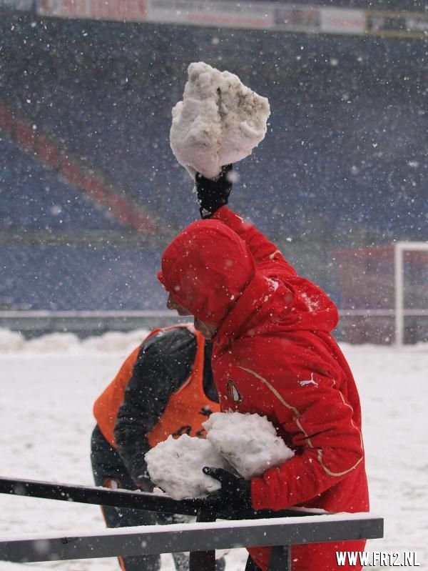Training 04-12-2010 (sneeuw)