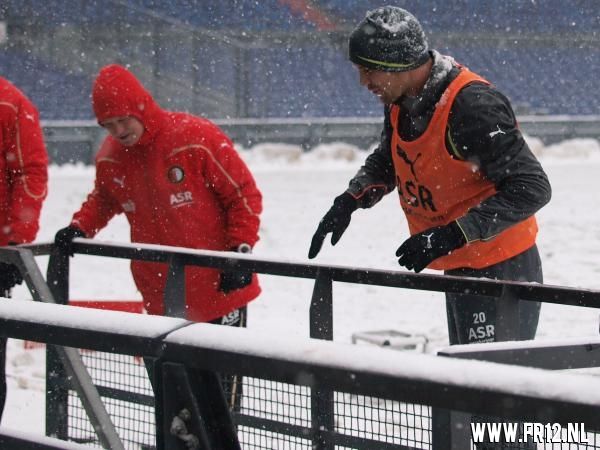 Training 04-12-2010 (sneeuw)