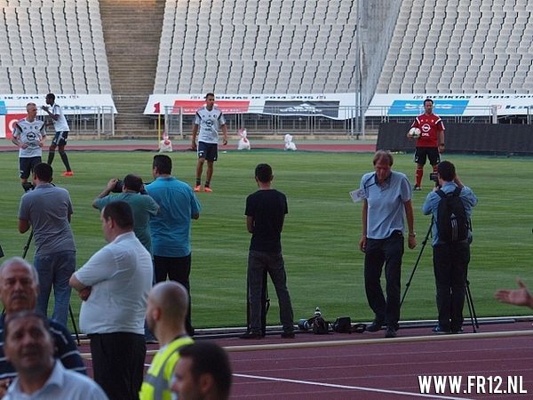 Training Feyenoord in Istanboel