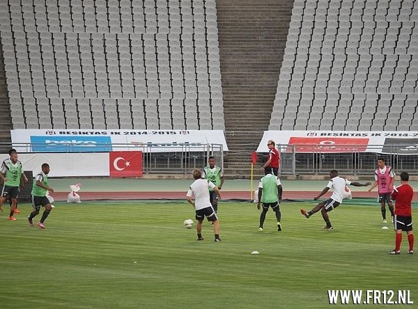 Training Feyenoord in Istanboel