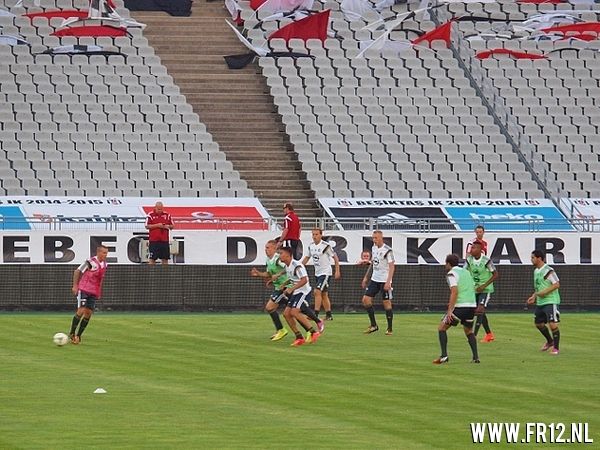 Training Feyenoord in Istanboel